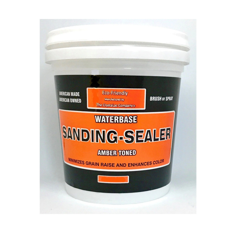 Sanding Sealer  - Water Based - Amber Toned - Size:5 Gallon